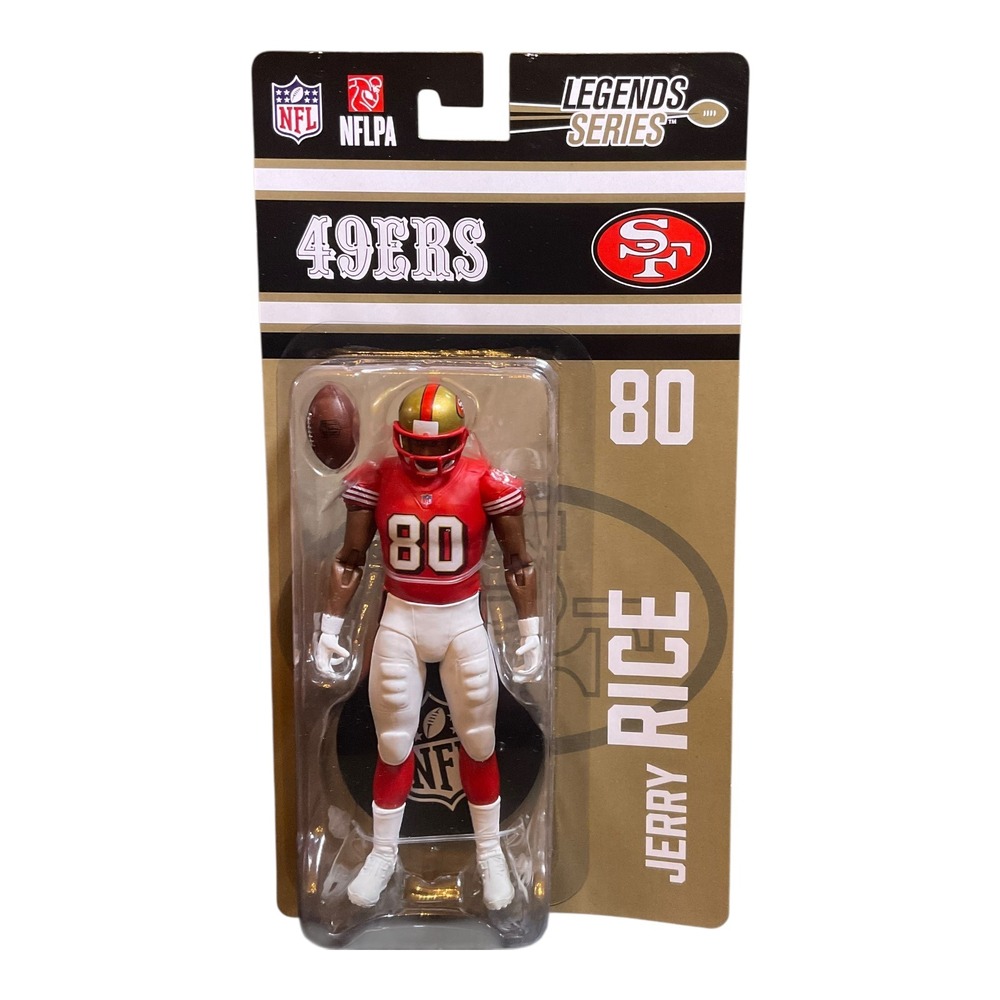 McFarlane Toys NFL Legends Series Jerry Rice San Francisco 49ers Action Figure
